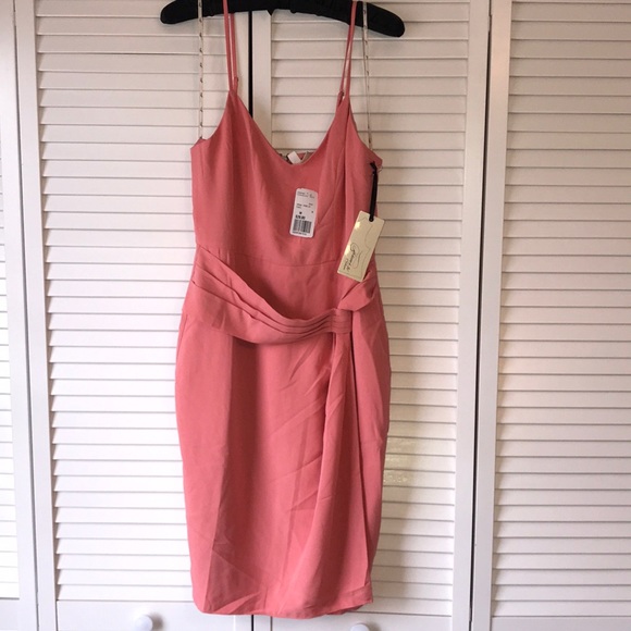 Draped Woven Cami Dress NWT - Picture 2 of 8